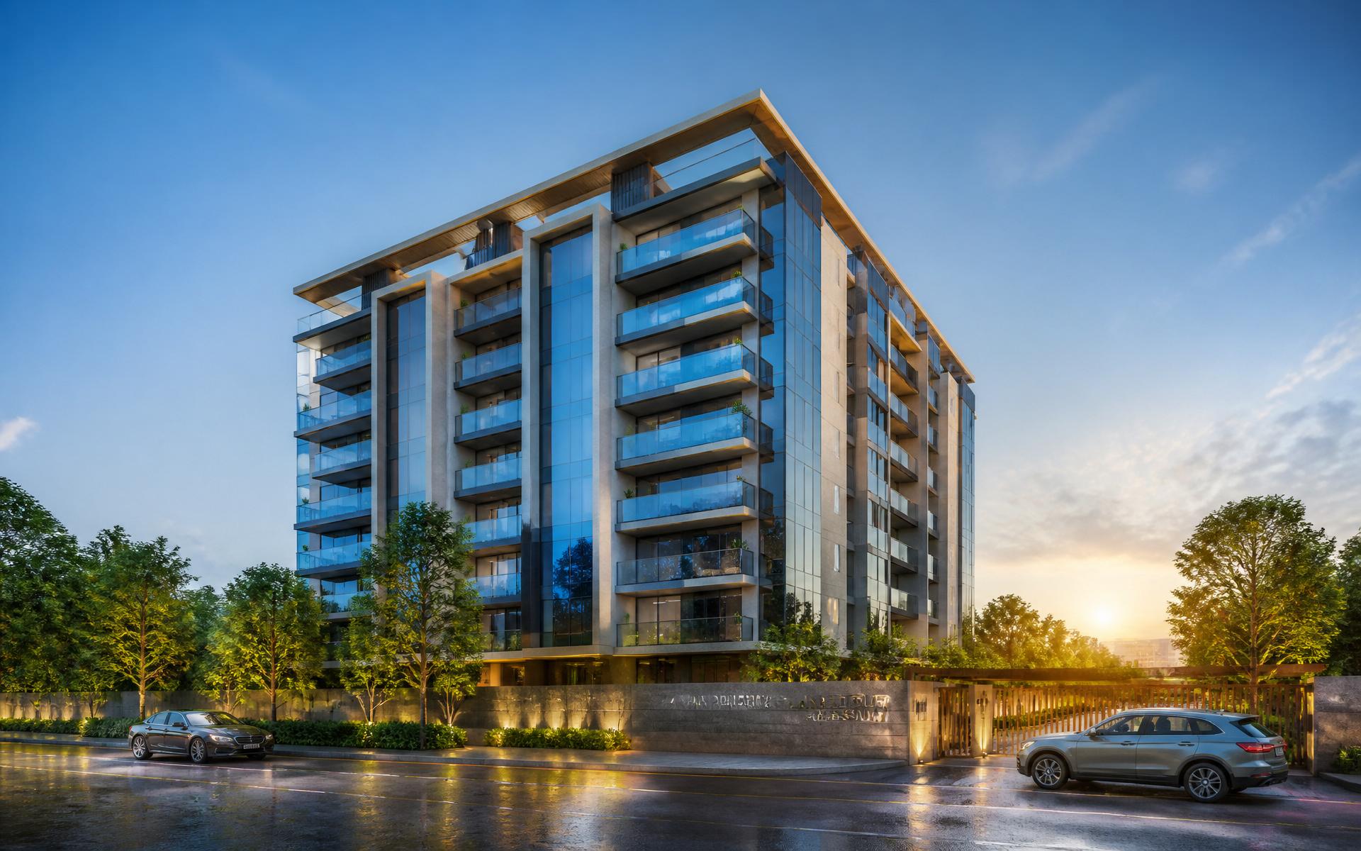 Premium apartment building